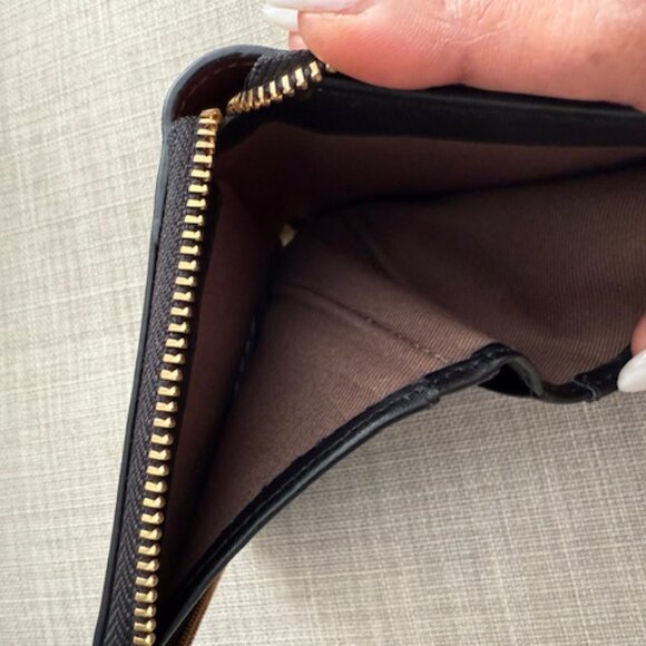 All Saints Lena Hex Leather Zip Wallet - Picture 11 of 11